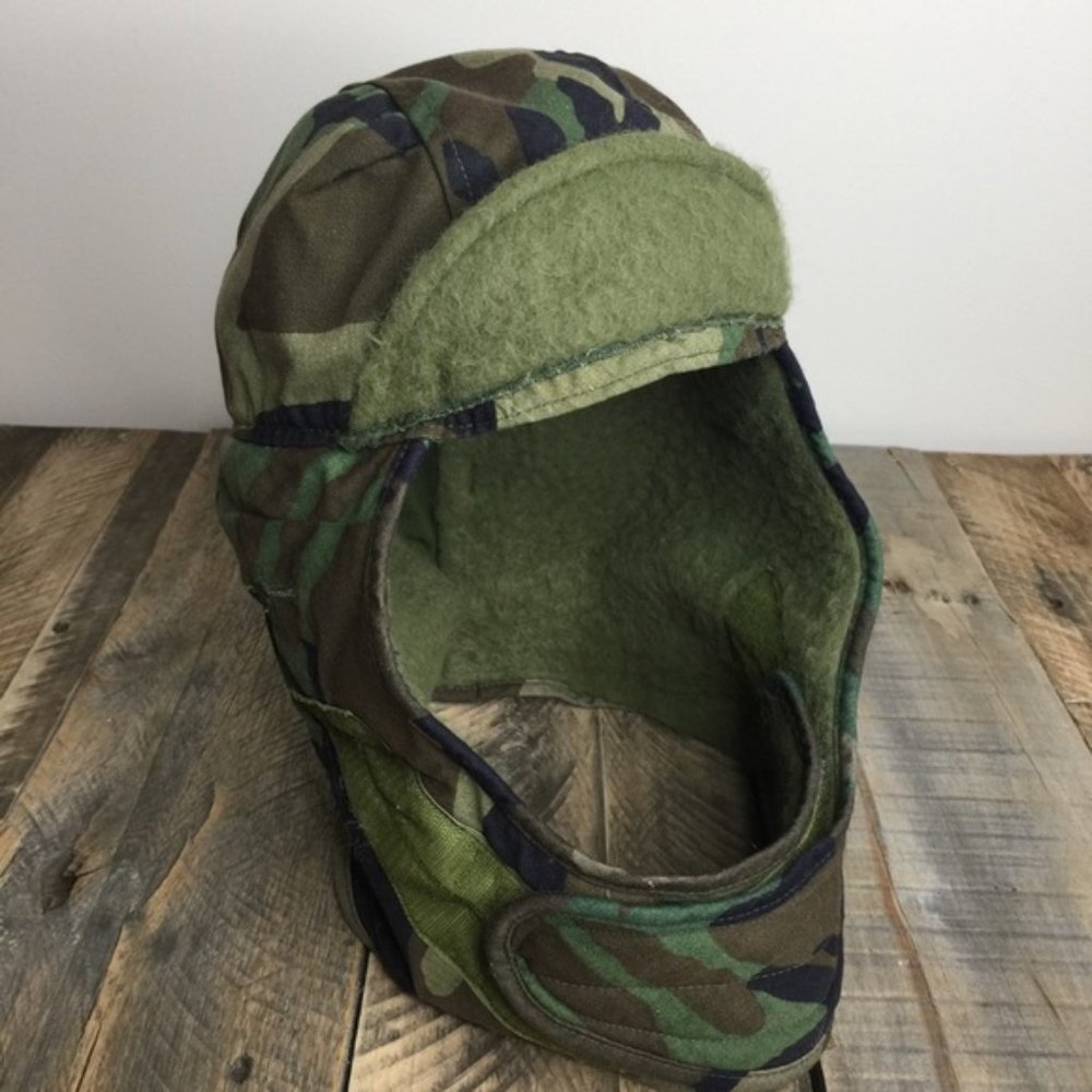 Vintage US Army Cap Cold Weather Helmet liner Hat